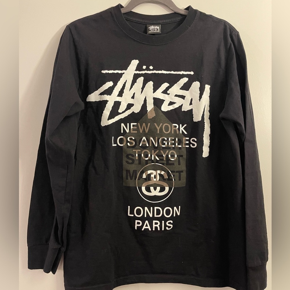 Stussy x Dover Street Market World Tour Long-Sleeve Tee